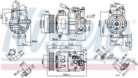 Kompressori, ilmastointilaite - 890048