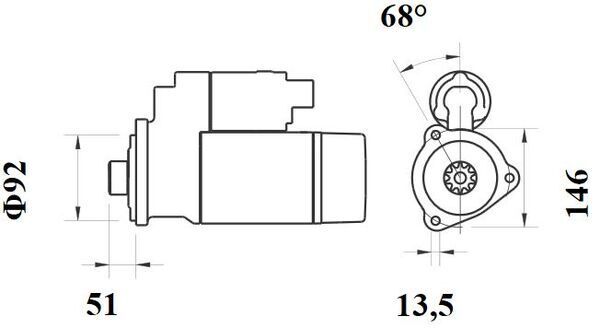 Starteris - MS 761