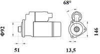 Starteris - MS 761