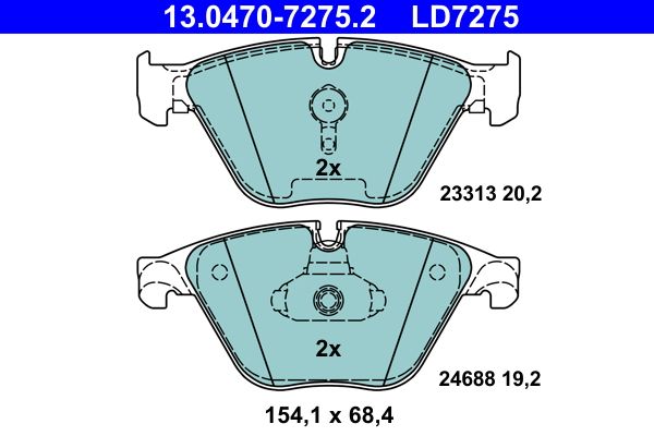 Jarrupala, levyjarru - 13.0470-7275.2