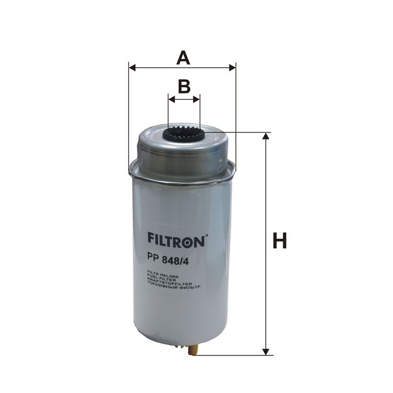 Degvielas filtrs - PP 848/4