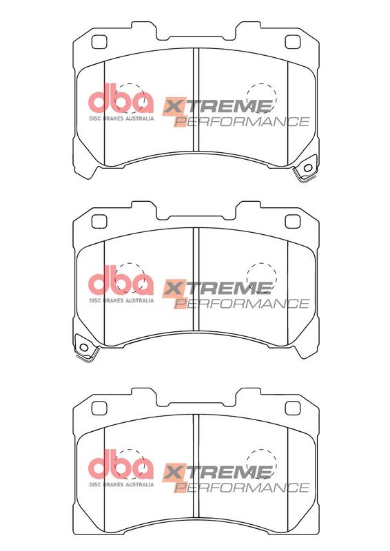 Brake Pads Xtreme Performance | Front Axle - DB15147XP
