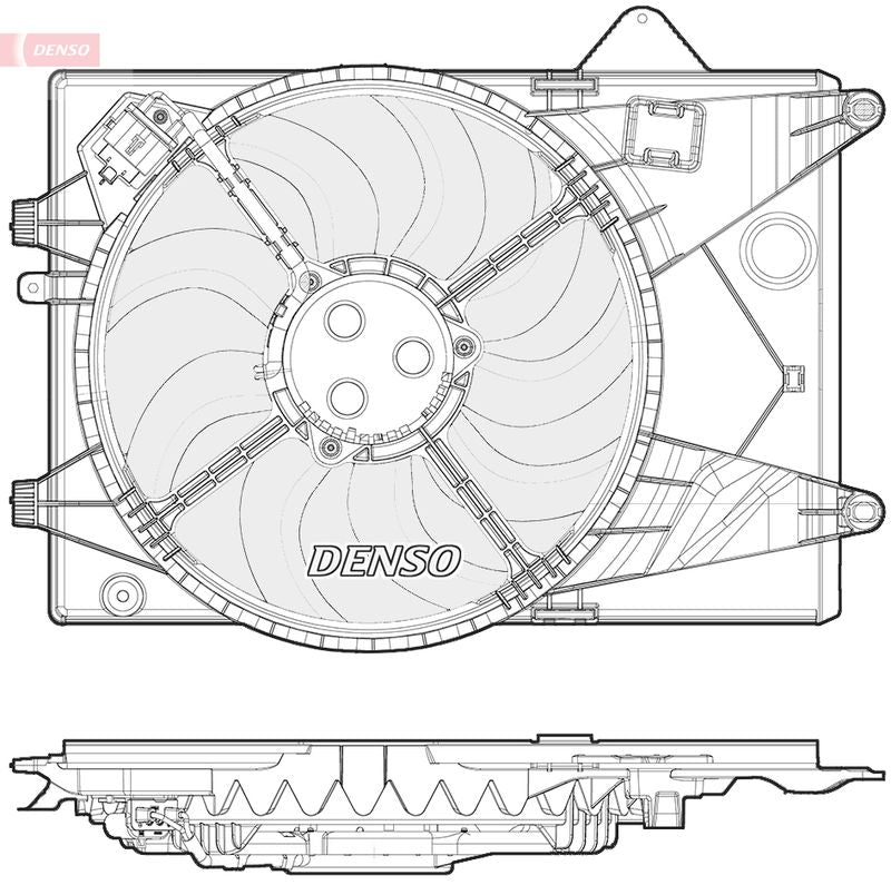 Ventilators, Motora dzesēšanas sistēma - DER15001