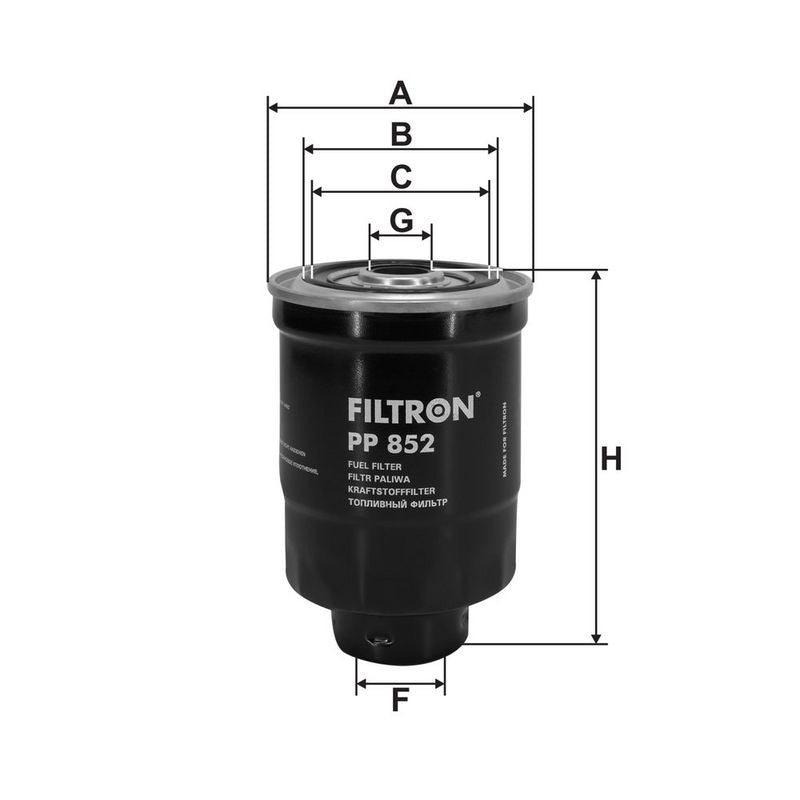 Degvielas filtrs - PP 852