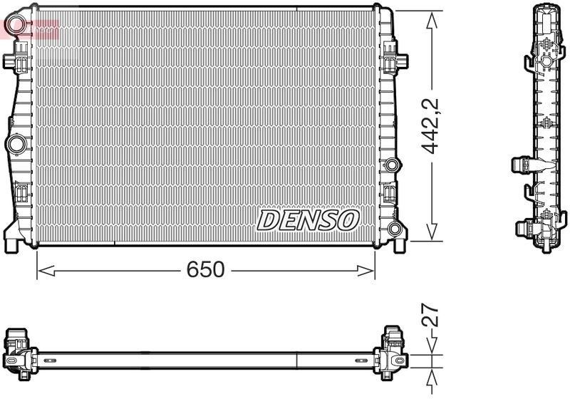 Jäähdytin,moottorin jäähdytys - DRM32058