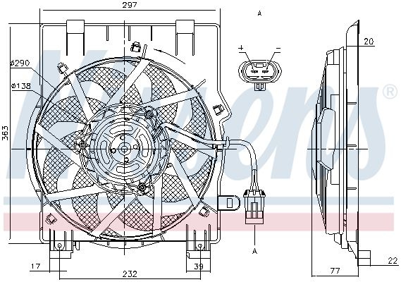 Ventilators, Motora dzesēšanas sistēma - 85197