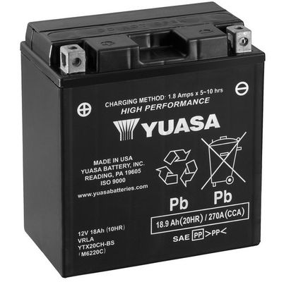 Käynnistysakku - YTX20CH-BS