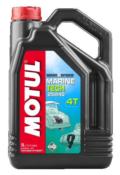 4T motoreļļa - MARINE TECH 4T 25W40 5