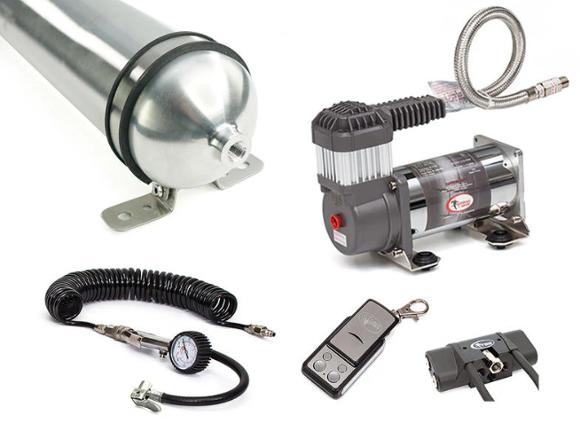 Kit - Dual Electric Wireless Air Control & Tank - AC3011W