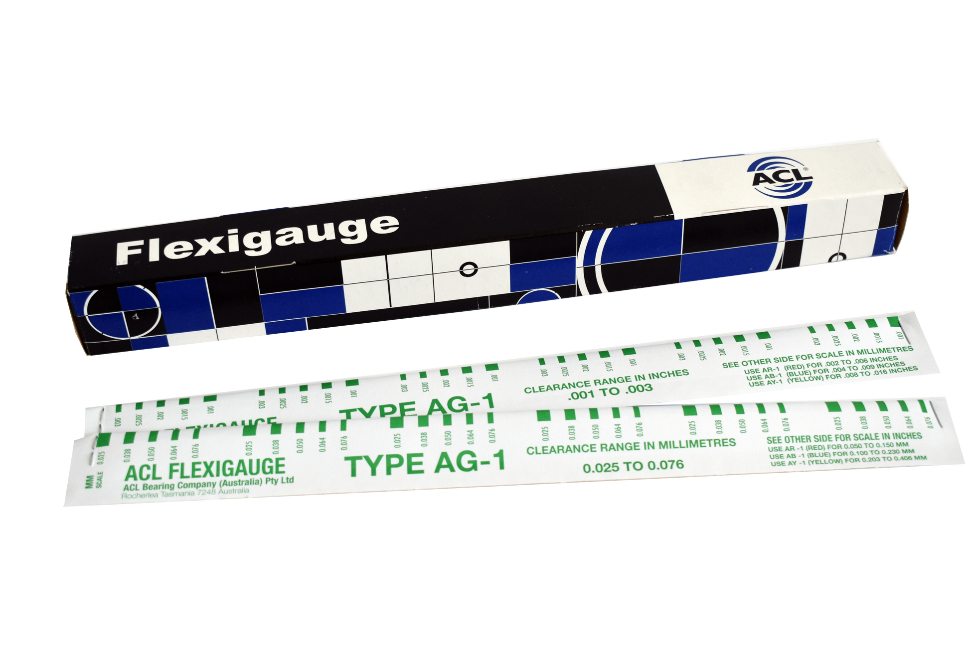 FLEXIGAUGE (Green Pack) .025 - .076mm - AG-1