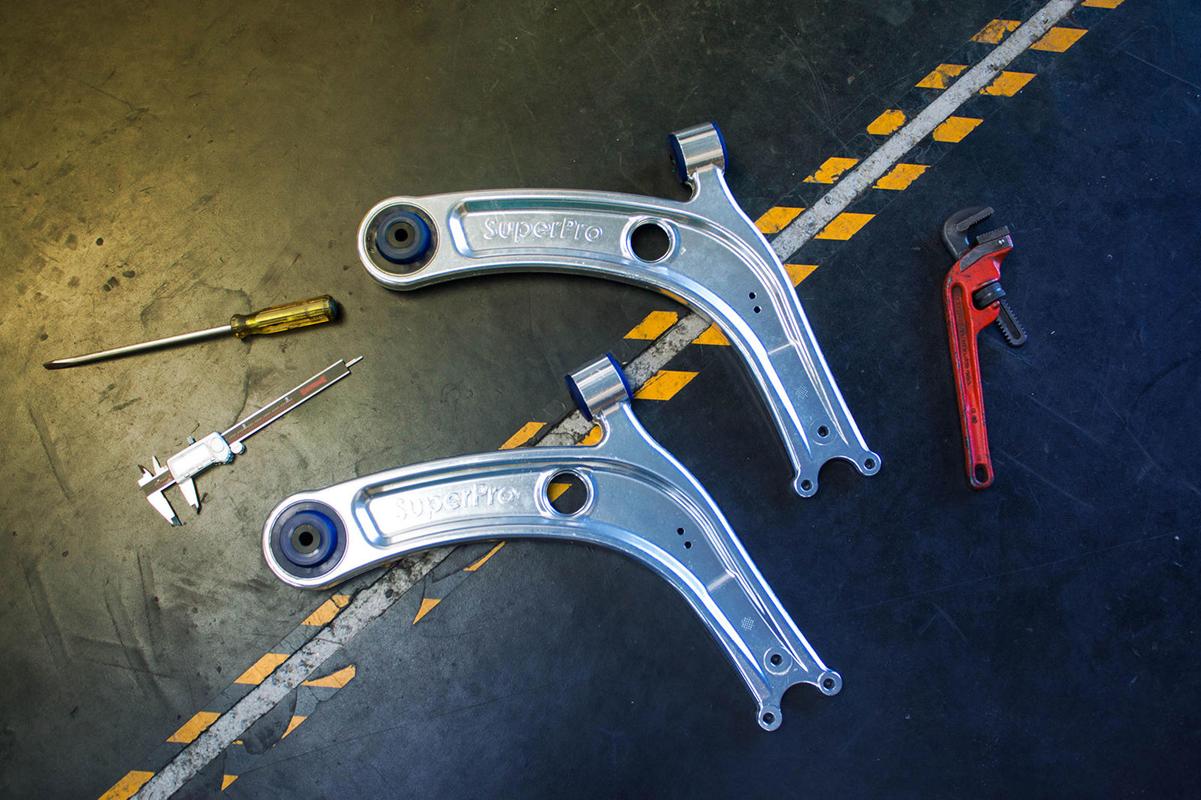 VW/Audi MQB Forged Alloy Control Arm Kit (80 duro/ShA) - ALOY0018K
