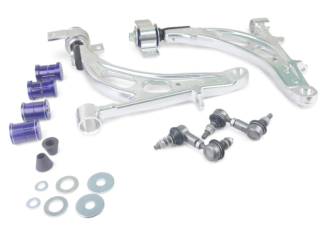 Subaru WRX Alloy Arm Kit, replaces ALOY0008K (80 duro/ShA) - ALOY0020K