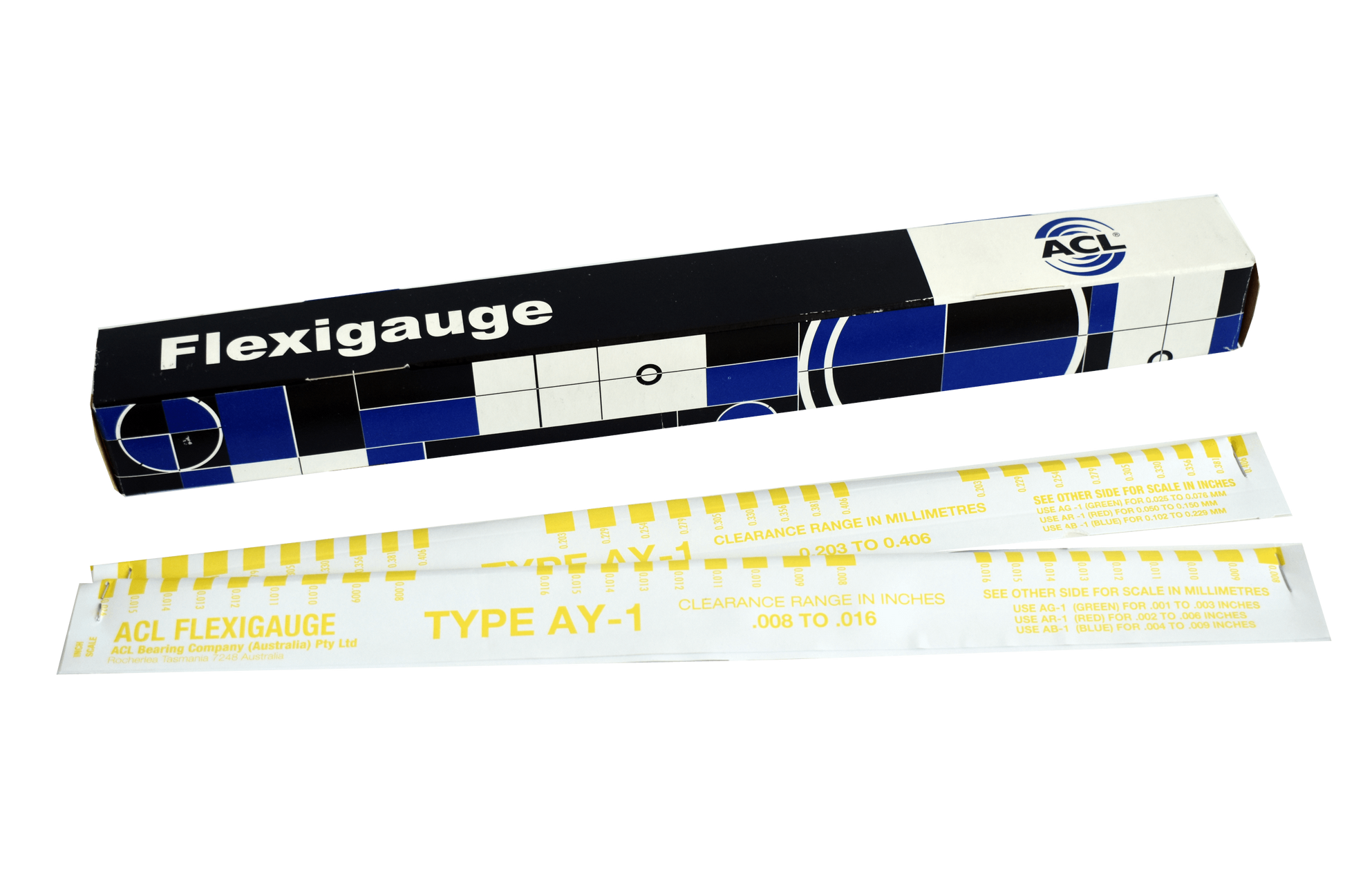 FLEXIGAUGE (Yellow Pack) .203 - .406mm - AY-1