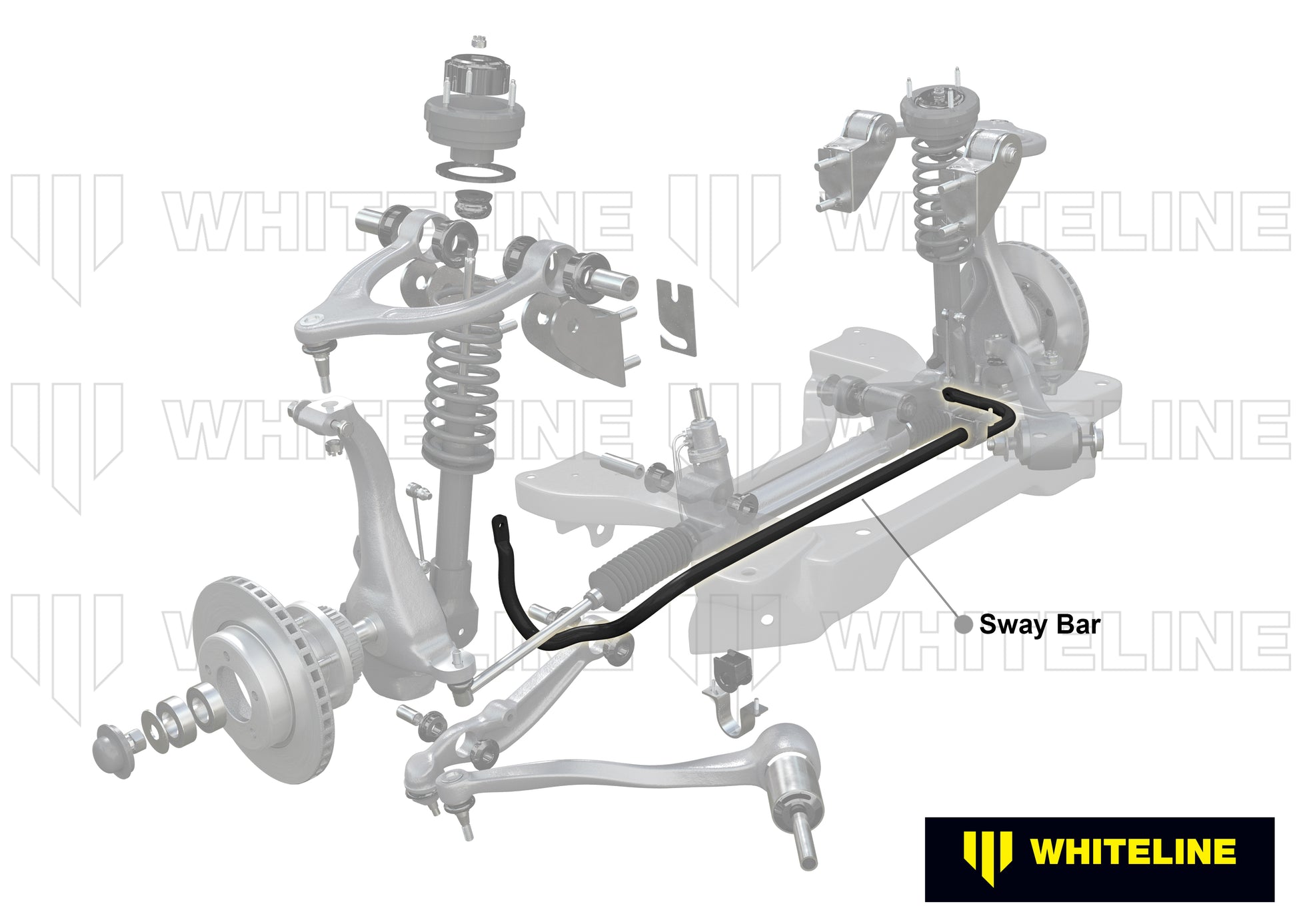 Sway Bar - 33mm 2 Point Adjustable - BCF12Z
