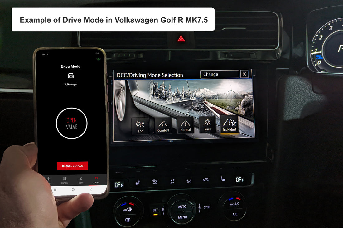 Smart Bluetooth Exhaust Controller for VAREX Muffler with OEM Drive Mode - VKSBBMC01