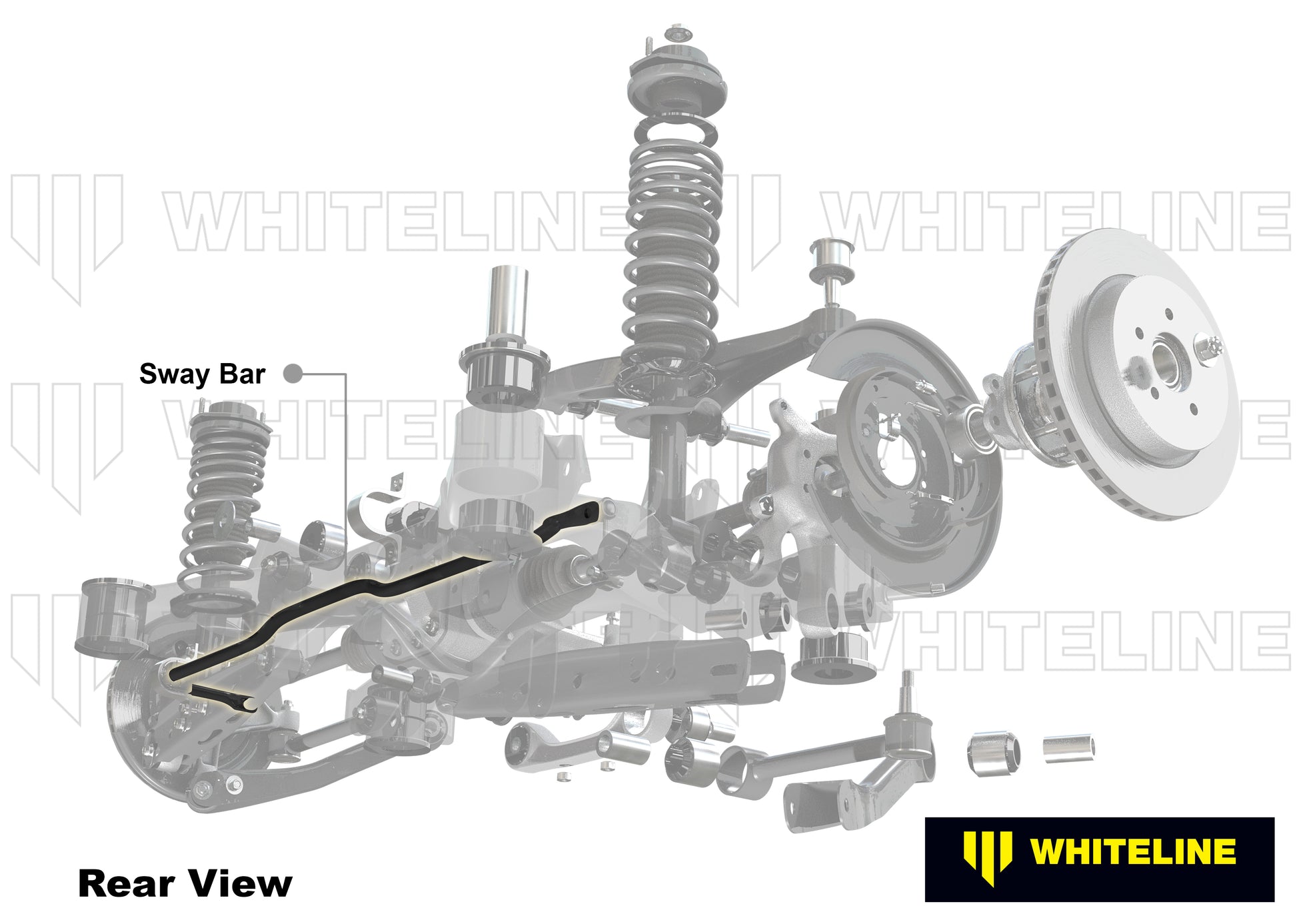 Sway Bar - 24mm 3 Point Adjustable - BMR85XZ