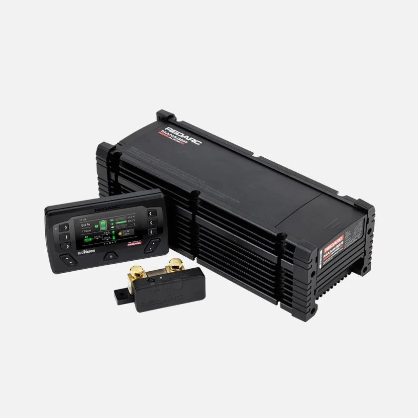 Manager Alpha 100A Battery Management System with EU AC Mains Plug - BMS12100-EU