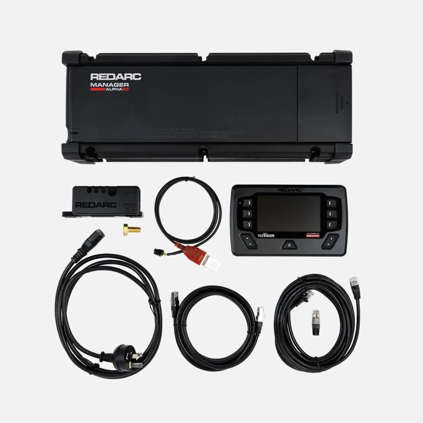 Manager Alpha 100A Battery Management System with UK AC Mains Plug - BMS12100-UK