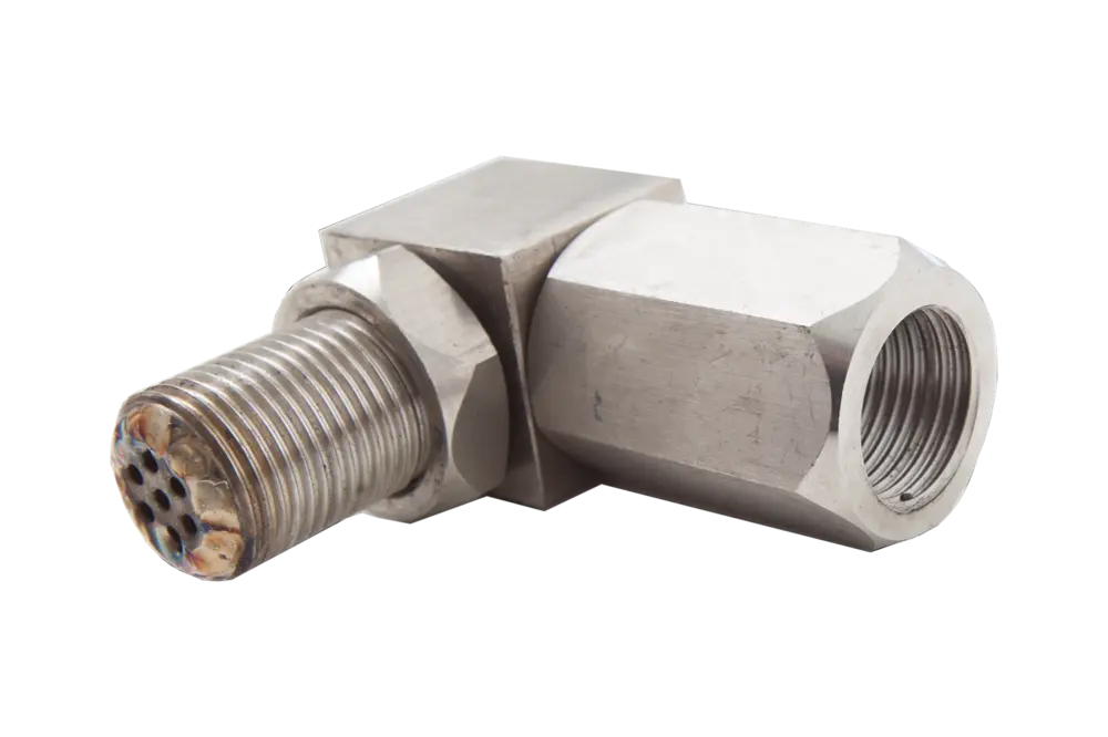 O2 Sensor adapter with mini cat 90' - BNG-08