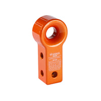 7075 Aluminium Rope Friendly Recovery Hitch - Orange Prismatic & 9K Soft Shackle - SBR-RFRH2OK1
