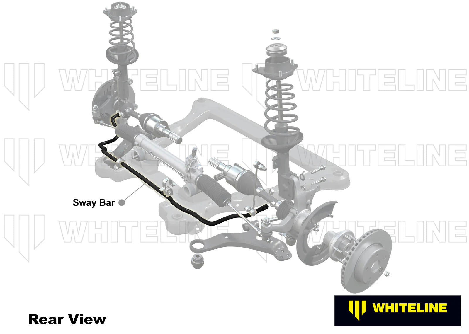 Sway Bar - 26mm 2 Point Adjustable - BWF22Z