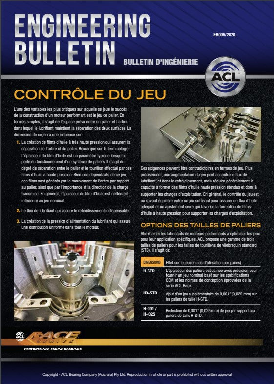 PROMO - ACL - Clearance Control FR - PROMO - ACL - Clearance Control FR