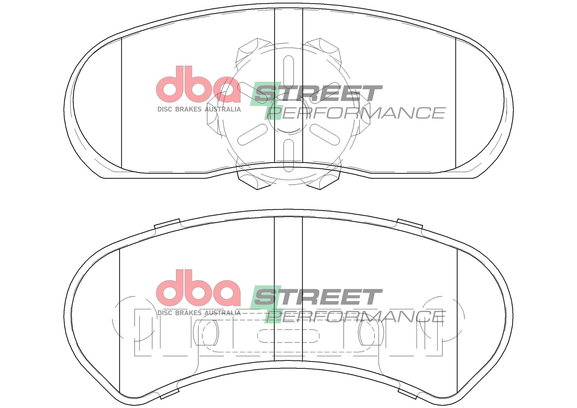 Brake Pads Street Performance | Front Axle - DB1045SP