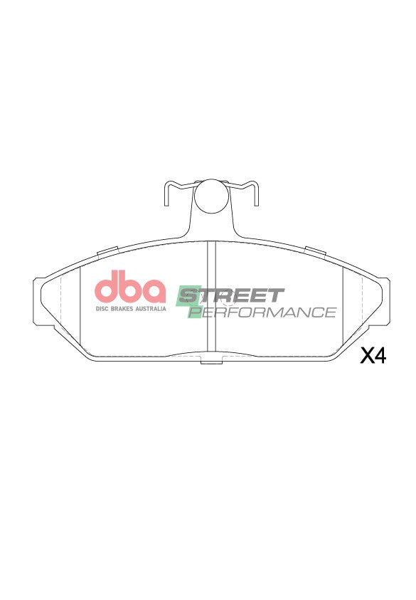 Brake Pads Street Performance | Front Axle - DB1075SP