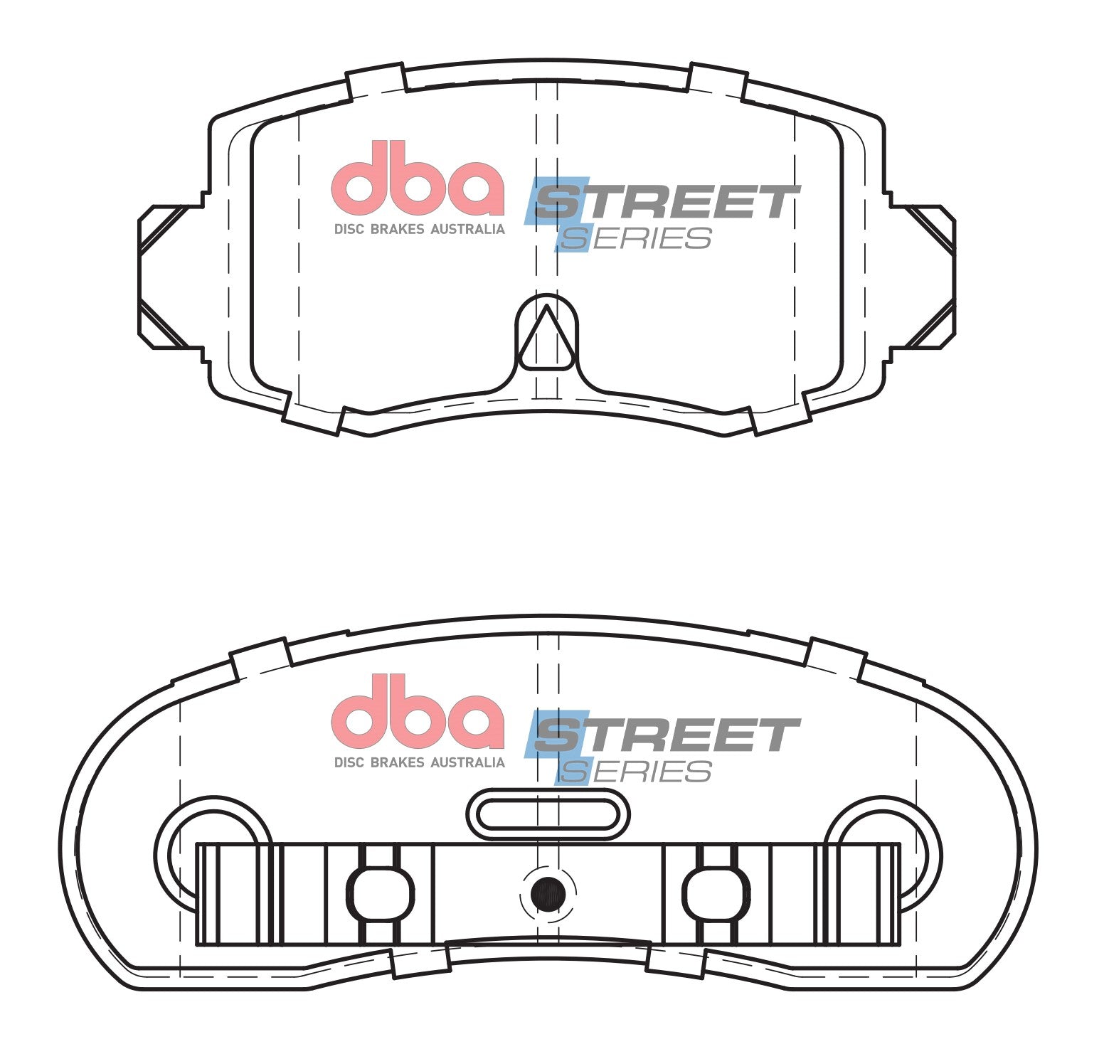 Brake Pads Street Series Ceramic | Rear Axle - DB1078SS