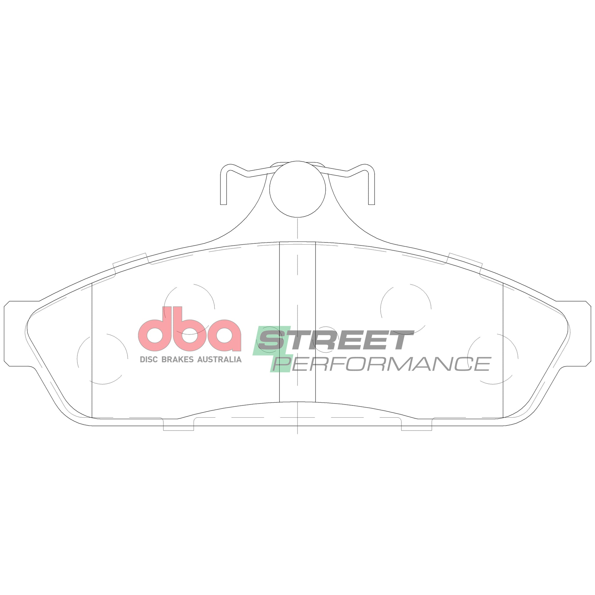 Brake Pads Street Performance | Front Axle - DB1085SP
