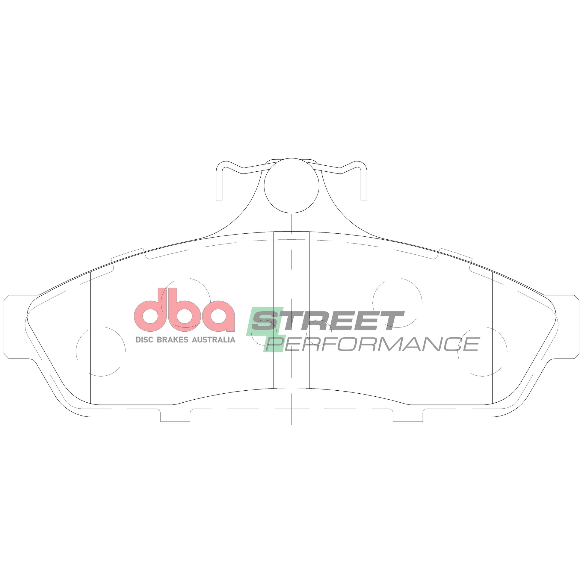 Brake Pads Street Performance | Rear Axle - DB1086SP