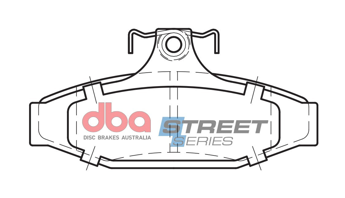 Brake Pads Street Series Ceramic | Rear Axle - DB1086SS