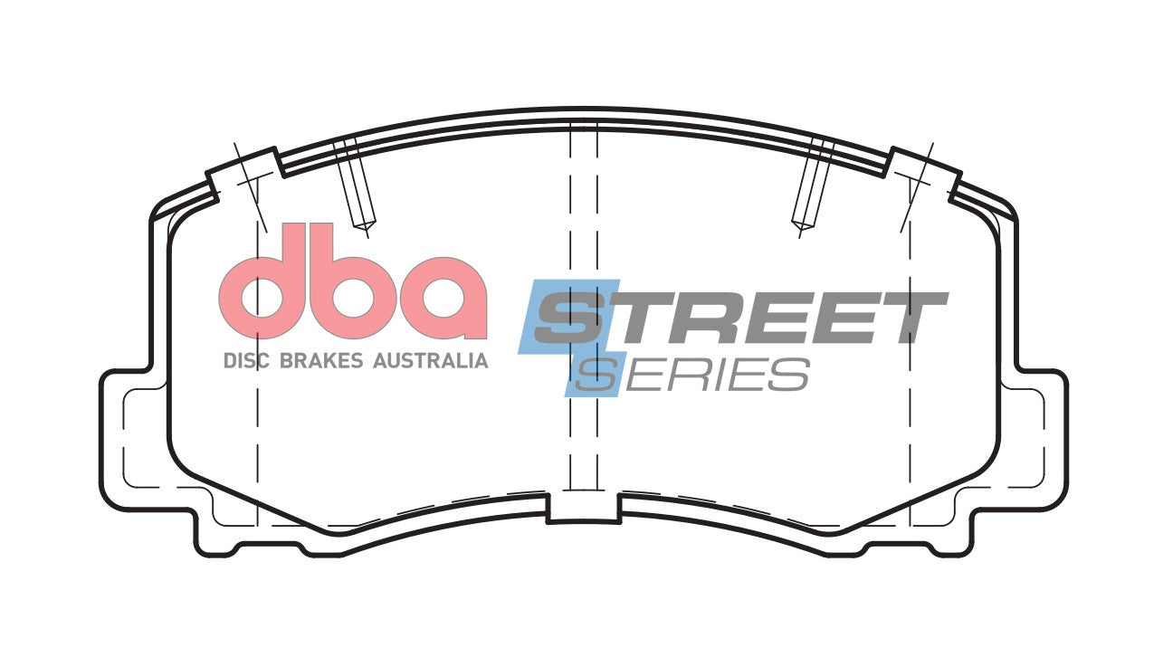 Brake Pads Street Series Ceramic | Front Axle - DB1103SS