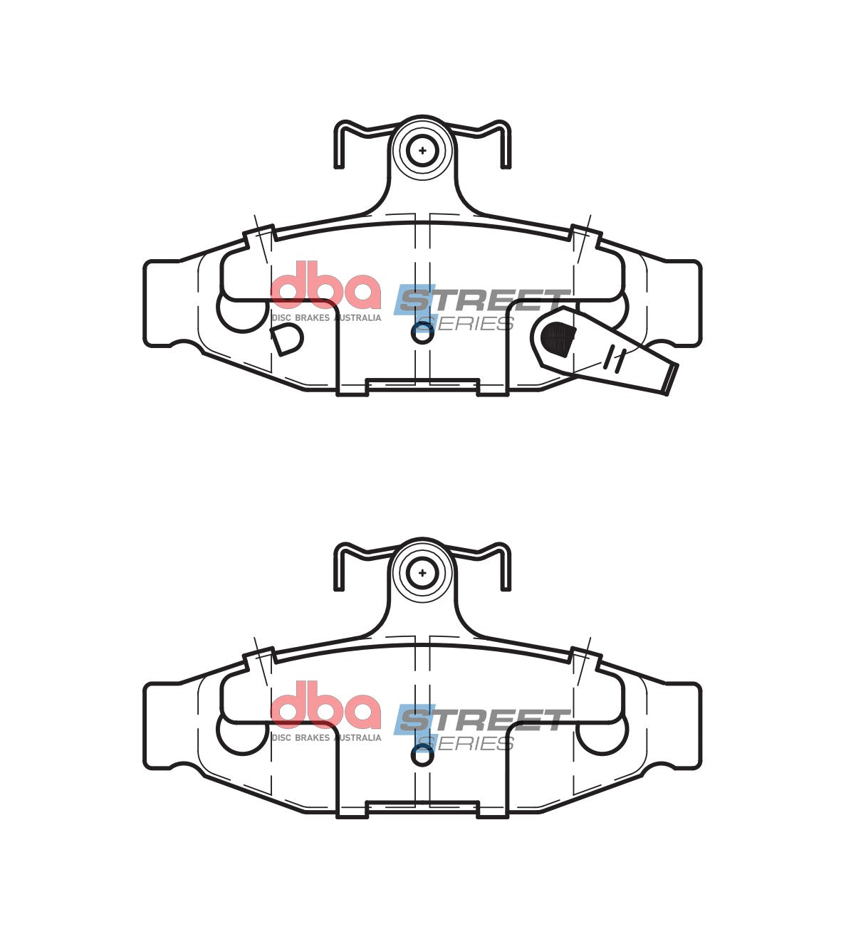 Brake Pads Street Series Ceramic | Rear Axle - DB1106SS