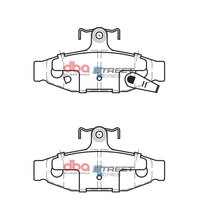 Brake Pads Street Series Ceramic | Rear Axle - DB1106SS