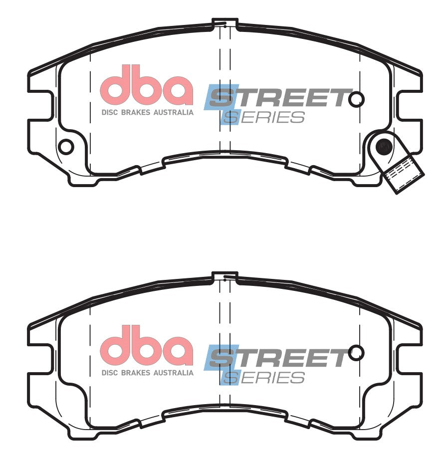 Brake Pads Street Series Ceramic | Front Axle - DB1117SS