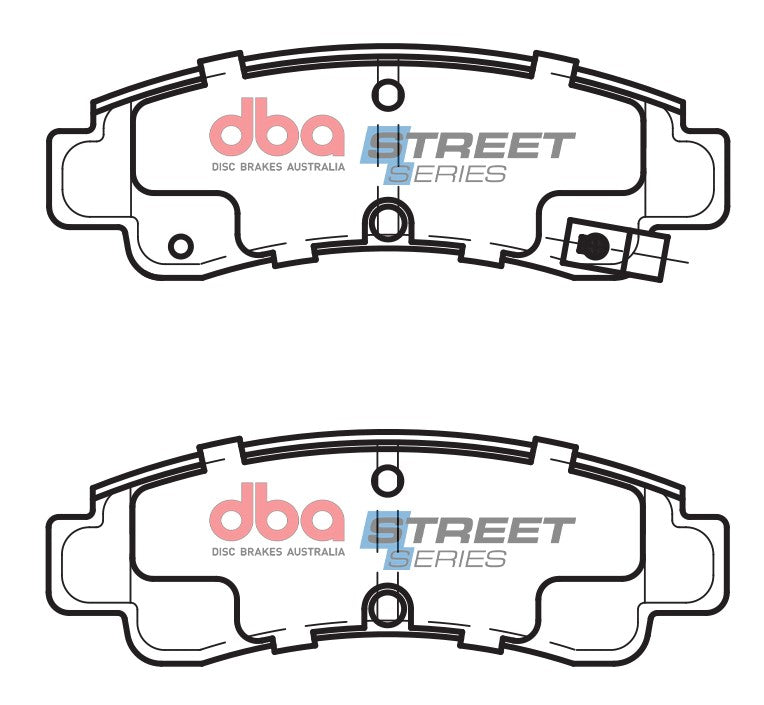 Brake Pads Street Series Ceramic | Rear Axle - DB1118SS