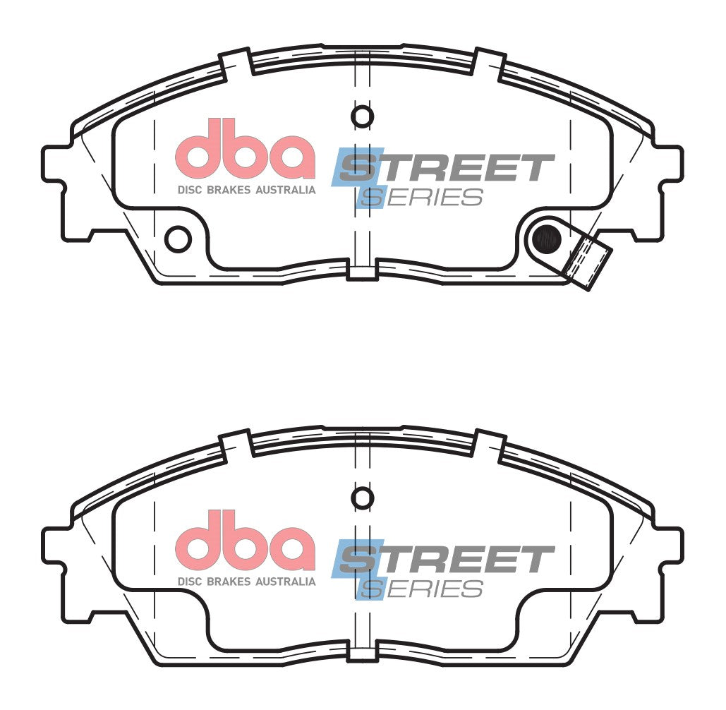 Brake Pads Street Series Ceramic | Front Axle - DB1123SS