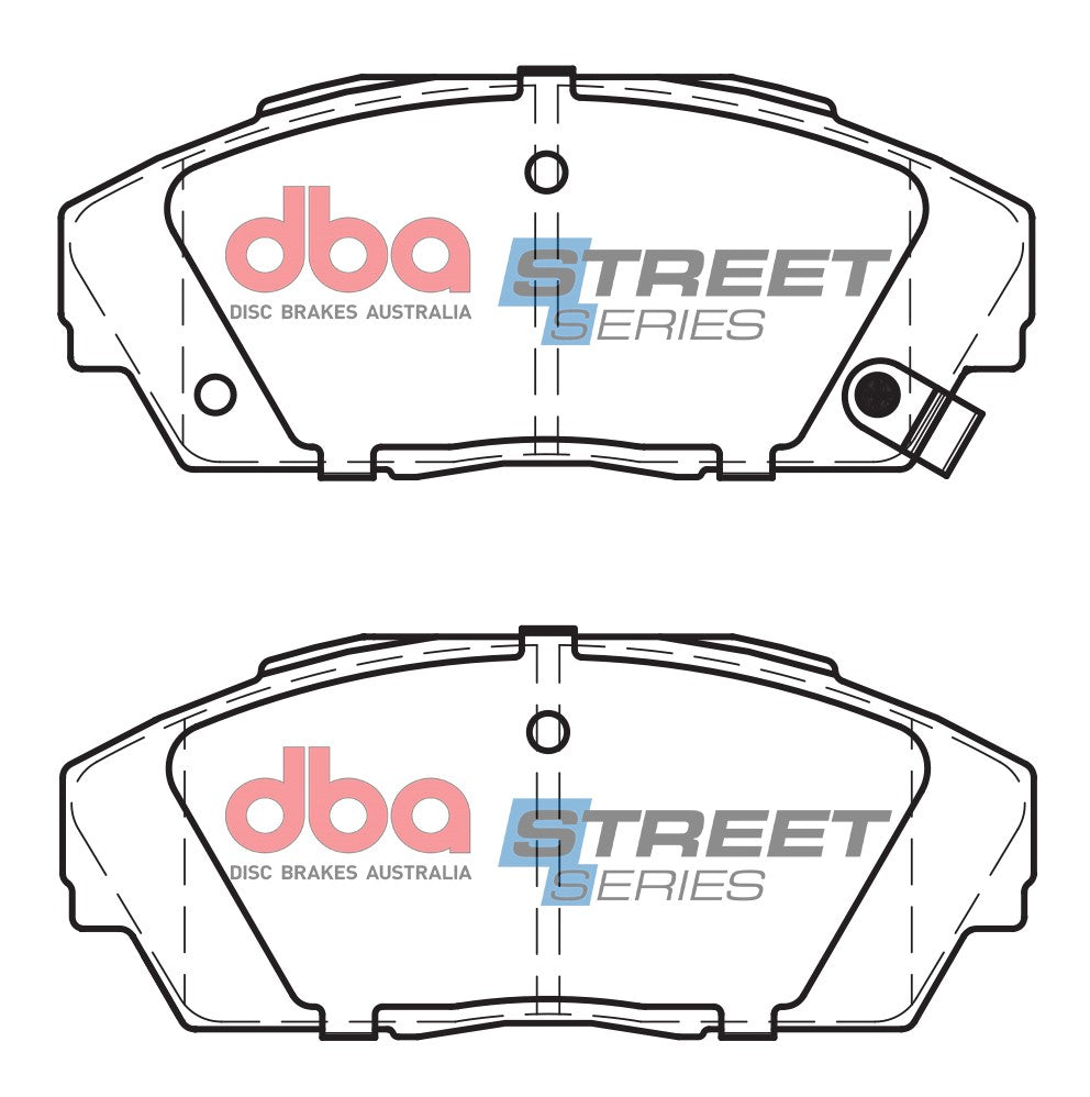 Brake Pads Street Series Ceramic | Front Axle - DB1133SS