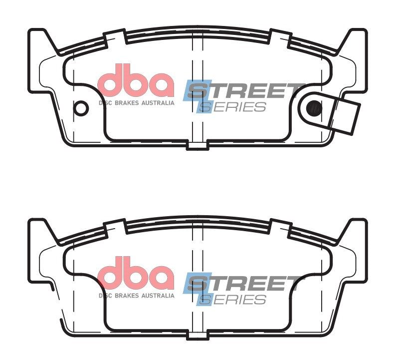 Brake Pads Street Series Ceramic | Rear Axle - DB1144SS