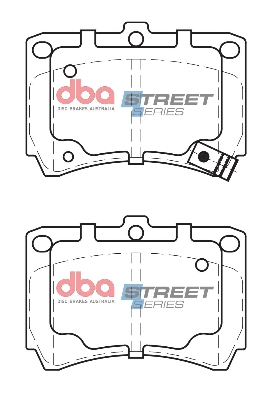 Brake Pads Street Series Ceramic | Front Axle - DB1158SS