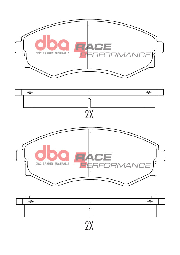 Brake Pads Race Performance - DB1167RP