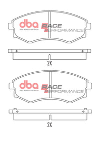 Brake Pads Race Performance - DB1167RP