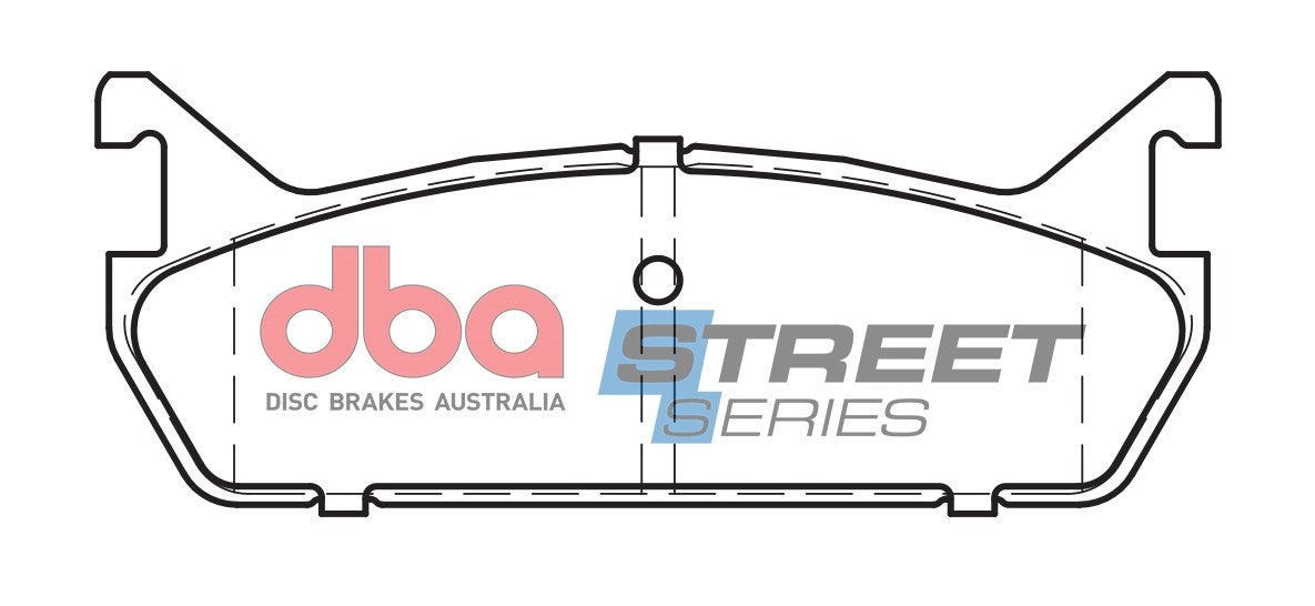 Brake Pads Street Series Ceramic | Rear Axle - DB1180SS