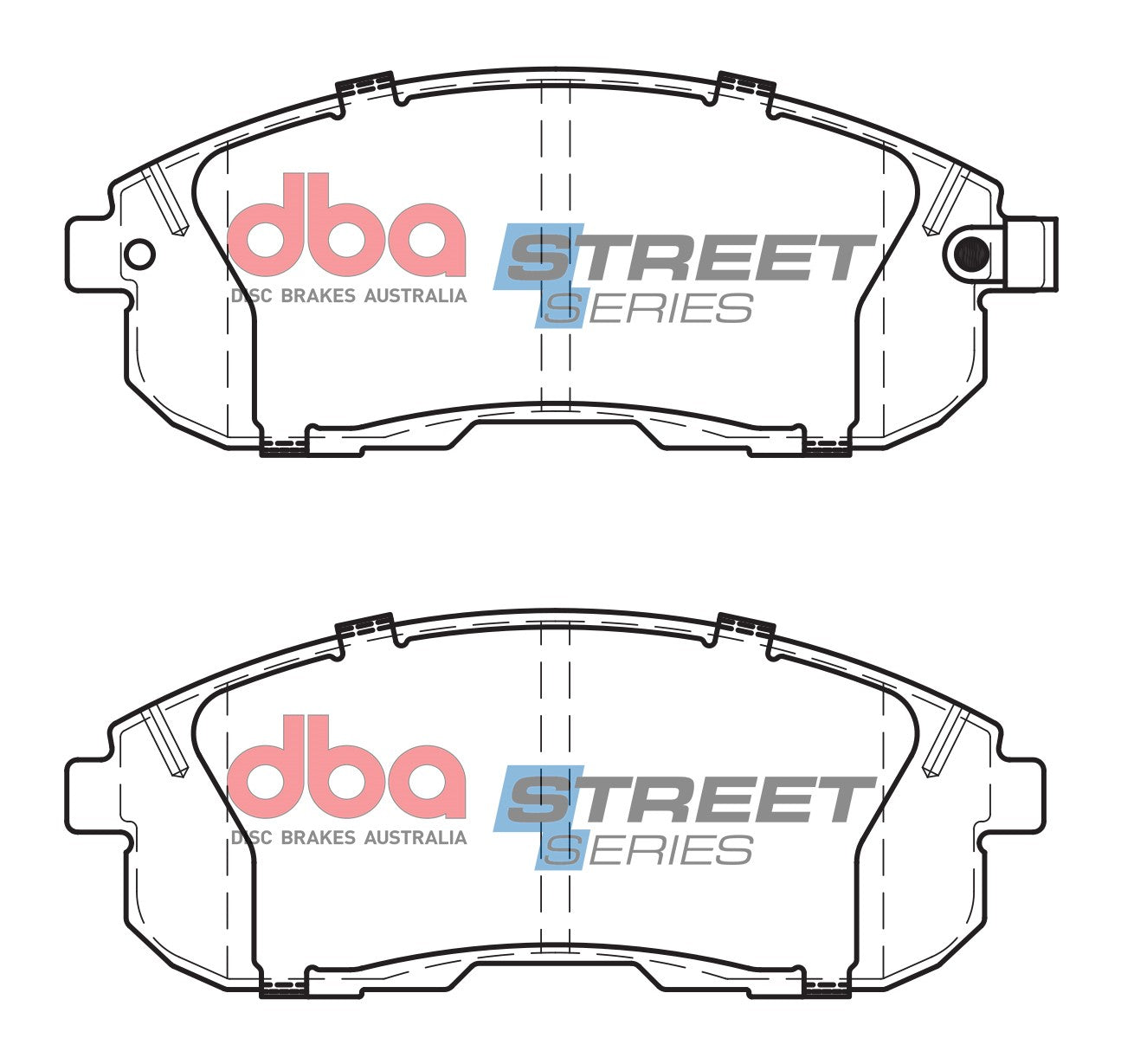 Brake Pads Street Series Ceramic | Front Axle - DB1187SS