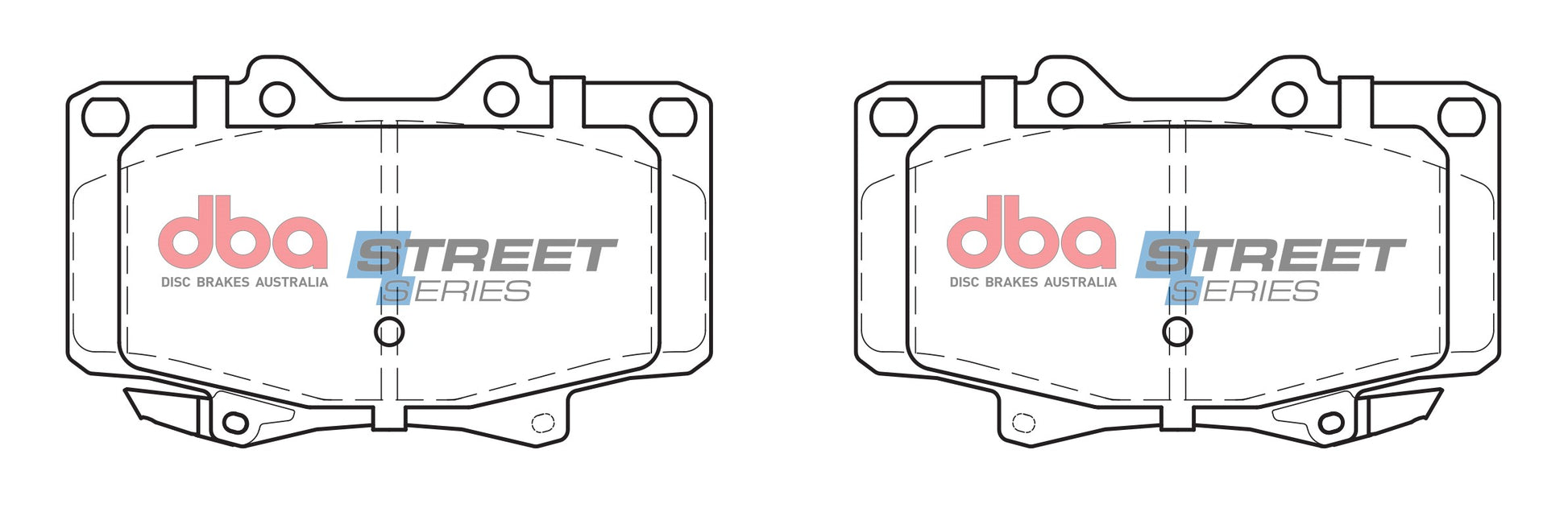 Brake Pads Street Series Semi-metallic | Front Axle - DB1199SS