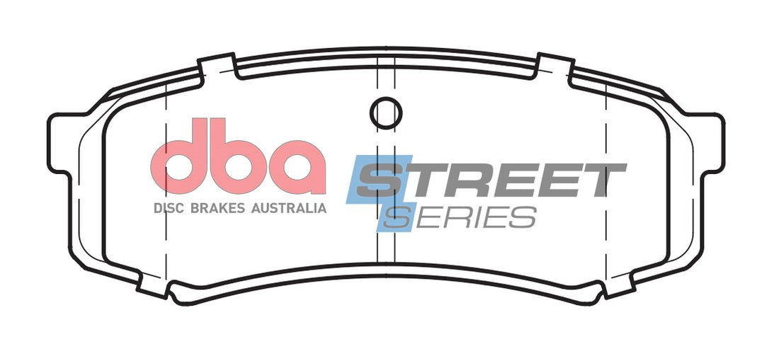 Brake Pads Street Series Semi-metallic | Rear Axle - DB1200SS