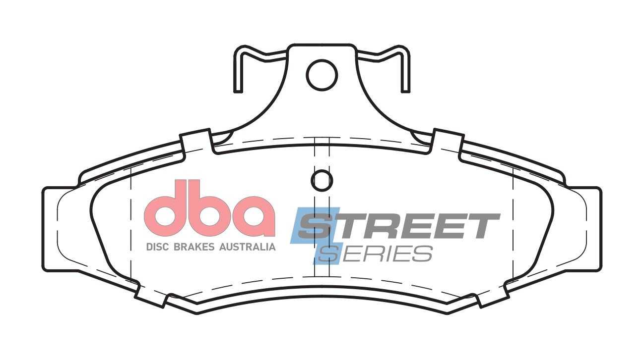 Brake Pads Street Series Ceramic | Rear Axle - DB1204SS