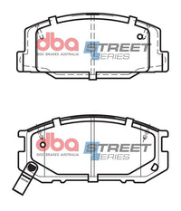Brake Pads Street Series Ceramic | Front Axle - DB1208SS