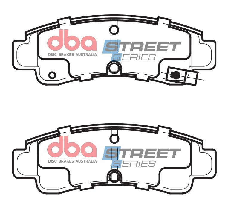 Brake Pads Street Series Ceramic | Rear Axle - DB1211SS
